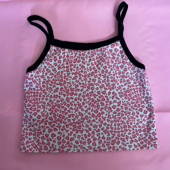 Brandy Melville Pink Cheetah Belle Tank - Picture 5 of 6